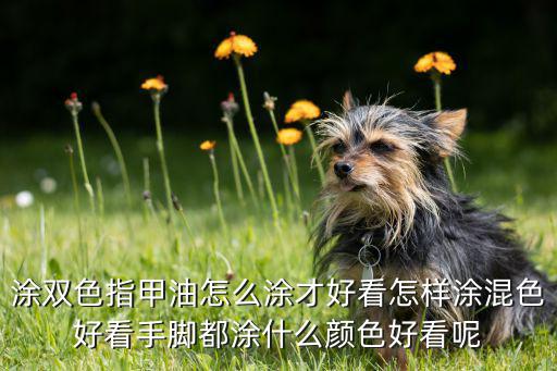 涂双色指甲油怎么涂才好看怎样涂混色好看手脚都涂什么颜色好看呢