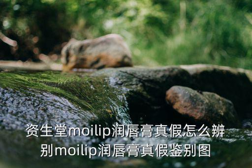 资生堂唇膏怎么用,资生堂moilip润唇膏真假怎么辨别?