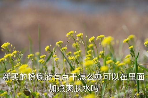 粉底后怎么补水,怎么涂好粉底液?记得先擦拭脸部保湿润肤