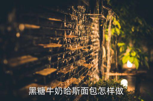 黑糖牛奶哈斯面包怎样做