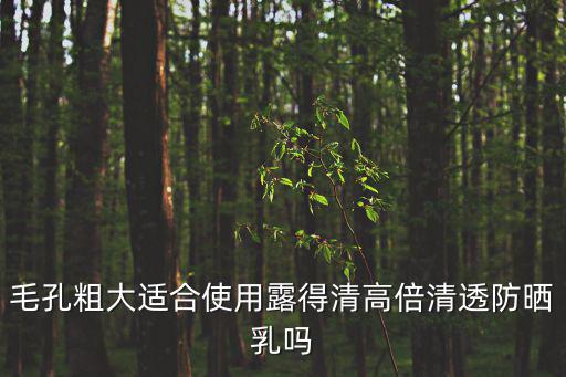 露得清清透防晒乳怎么样,透真清透防晒乳好用吗