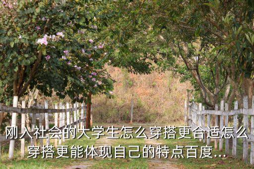 刚入社会的大学生怎么穿搭更合适怎么穿搭更能体现自己的特点百度...