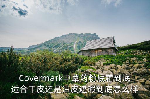 Covermark中草药粉底霜到底适合干皮还是油皮遮瑕到底怎么样