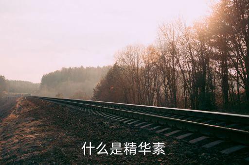 什么是精华素