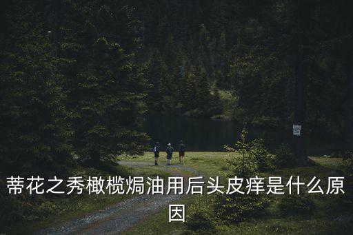 蒂花之秀橄榄焗油用后头皮痒是什么原因