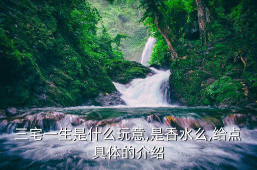 三宅一生是什么玩意,是香水么,给点具体的介绍