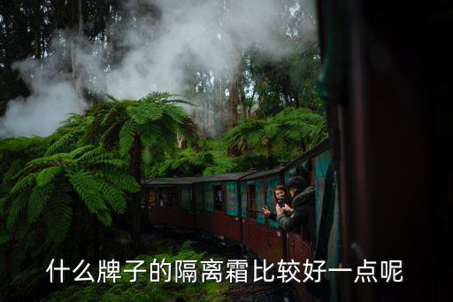 什么牌子的隔离霜比较好一点呢