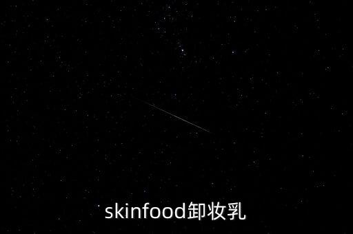 skinfood卸妆乳