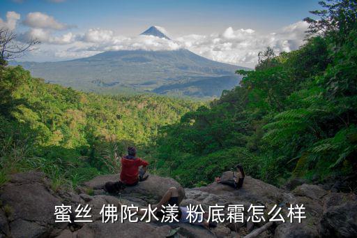  蜜丝 佛陀水漾 粉底霜怎么样