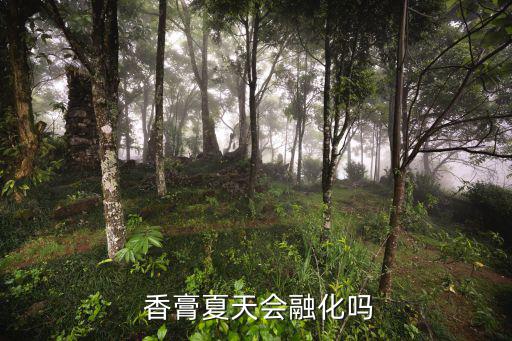 香膏夏天会融化吗