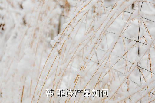 菲诗小辅口红怎么样,韩菲诗青莲禅洗护三套不同肤质适合哪种?