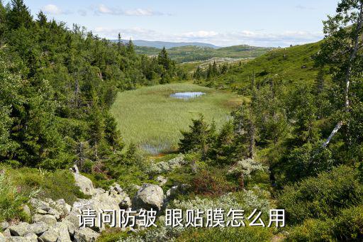 玫瑰眼贴膜怎么用,抗皱眼贴知多少?问与答（19）
