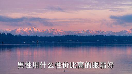 男性用什么性价比高的眼霜好