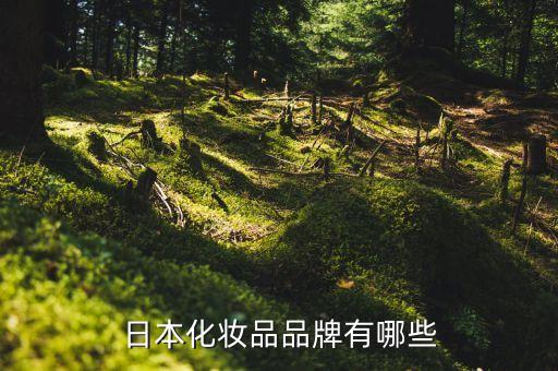 日本化妆品品牌有哪些