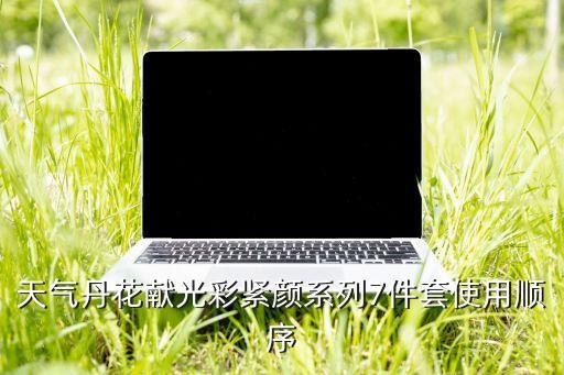 天气丹花献光彩紧颜系列7件套使用顺序