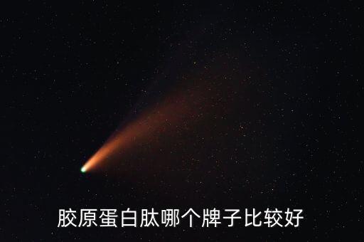 胶原蛋白肽哪个牌子比较好