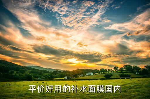 平价好用的补水面膜国内
