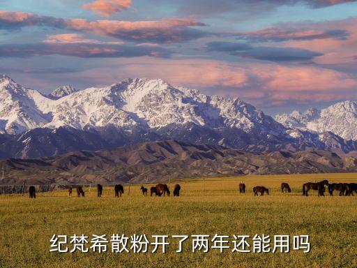  纪梵希散粉开了两年还能用吗