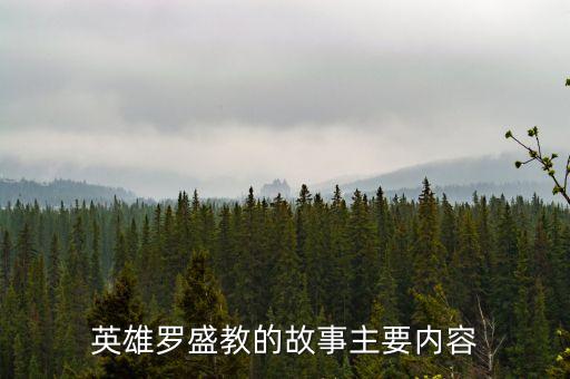 英雄罗盛教的故事主要内容