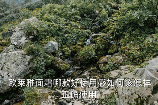  欧莱雅面霜哪款好使用感如何该怎样正确使用