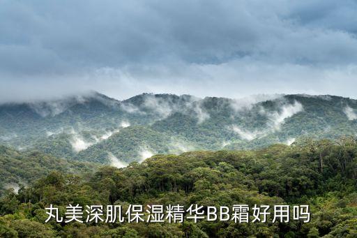 丸美深肌保湿精华BB霜好用吗