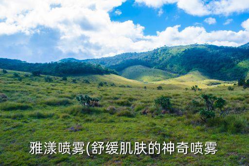 雅漾喷雾(舒缓肌肤的神奇喷雾