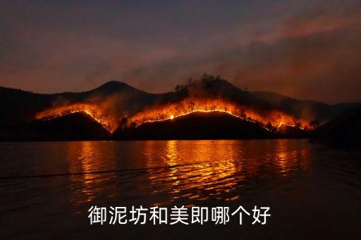 御泥坊和美即哪个好