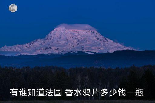 有谁知道法国 香水鸦片多少钱一瓶