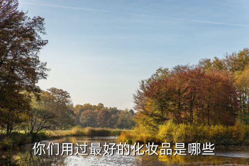 你们用过最好的化妆品是哪些