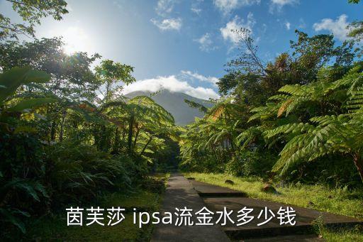 茵芙莎 ipsa流金水多少钱