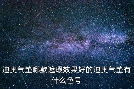 迪奥气垫哪款遮瑕效果好的迪奥气垫有什么色号