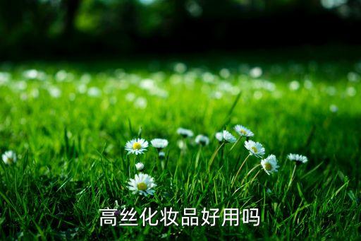 高丝化妆品好用吗