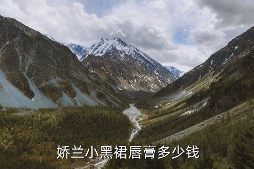  娇兰小黑裙唇膏多少钱