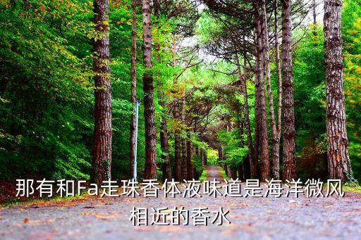 那有和Fa走珠香体液味道是海洋微风相近的香水
