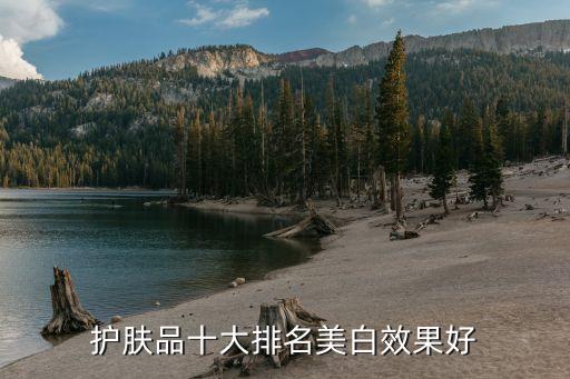 护肤品十大排名美白效果好