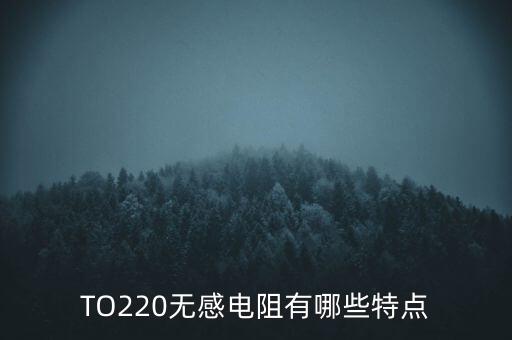 TO220无感电阻有哪些特点