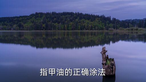 护甲油怎么涂