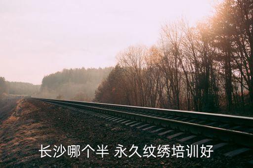 长沙哪个半 永久纹绣培训好