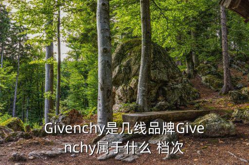 Givenchy是几线品牌Givenchy属于什么 档次