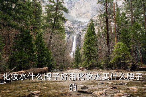 化妆水什么牌子好用化妆水买什么牌子的