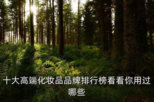 什么牌子的化妆品最贵,哪些化妆品最贵？