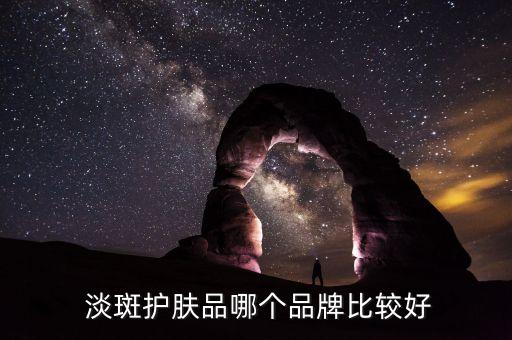  淡斑护肤品哪个品牌比较好