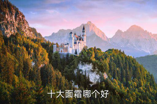 十大面霜哪个好