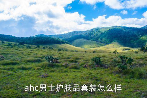 ahc男士护肤品套装怎么样