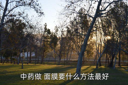 如何熬制中药面膜,熬制中药面膜膏的秘方视频大全窍门