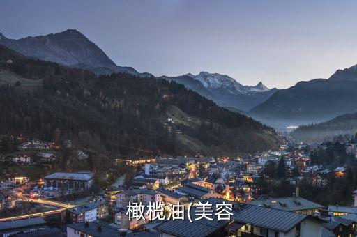  橄榄油(美容