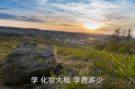 学 化妆大概 学费多少