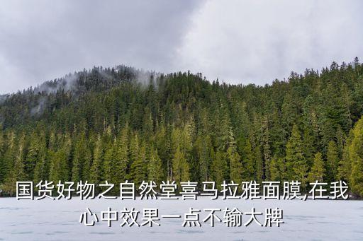 自然堂水光面膜效果怎么样,十大最实惠的口罩