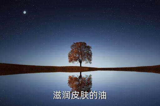 滋润皮肤的油