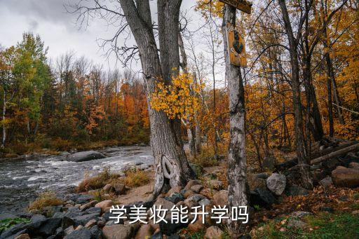 学美妆能升学吗